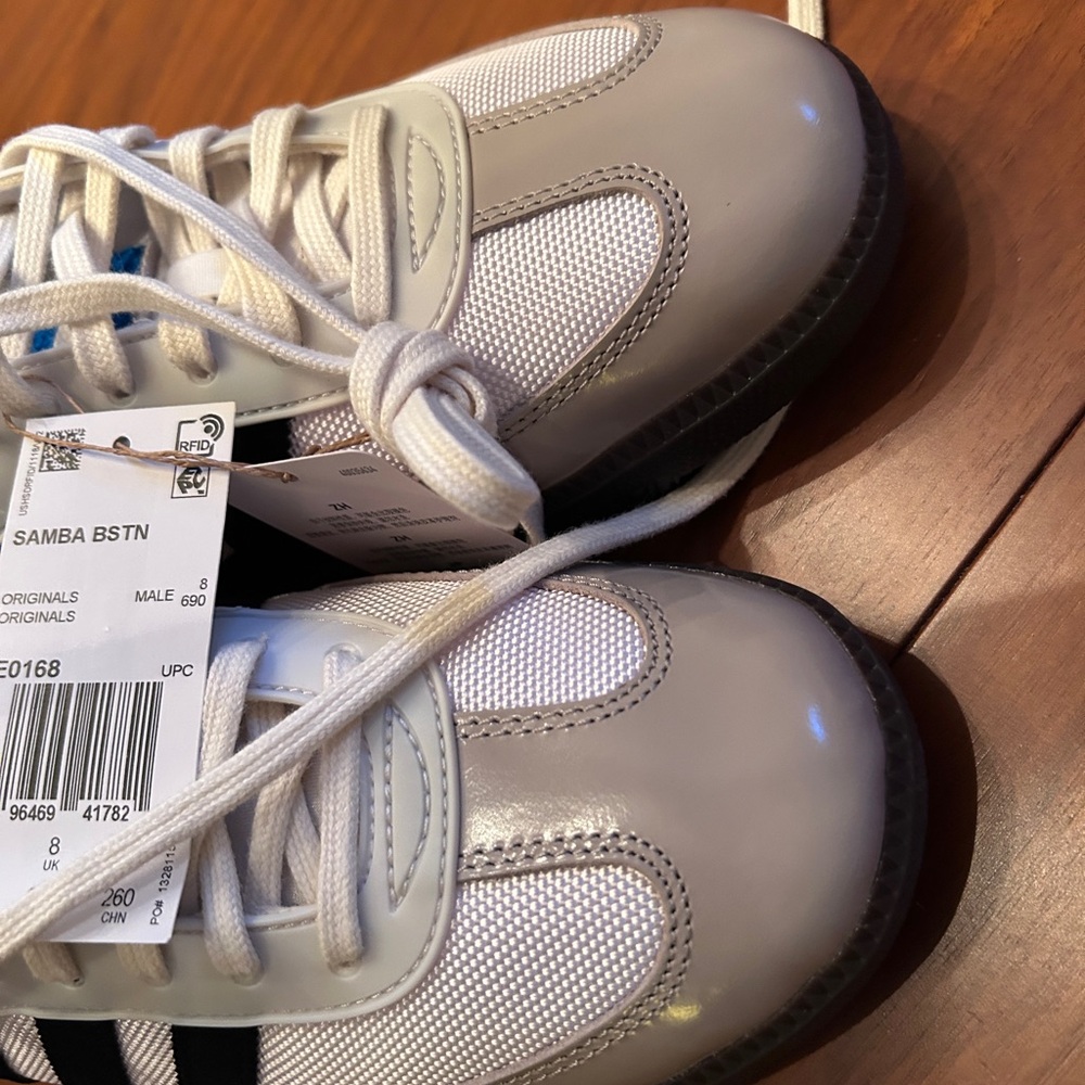 Adidas Women’s White and Black Sneakers 8.5 Samba BSTN - Picture 10 of 13